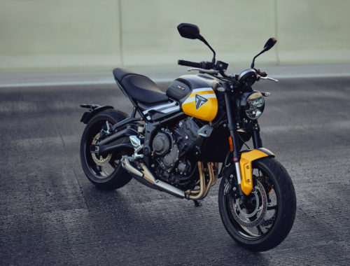 Trident 660 2025 года от Triumph получает улучшенные технологии