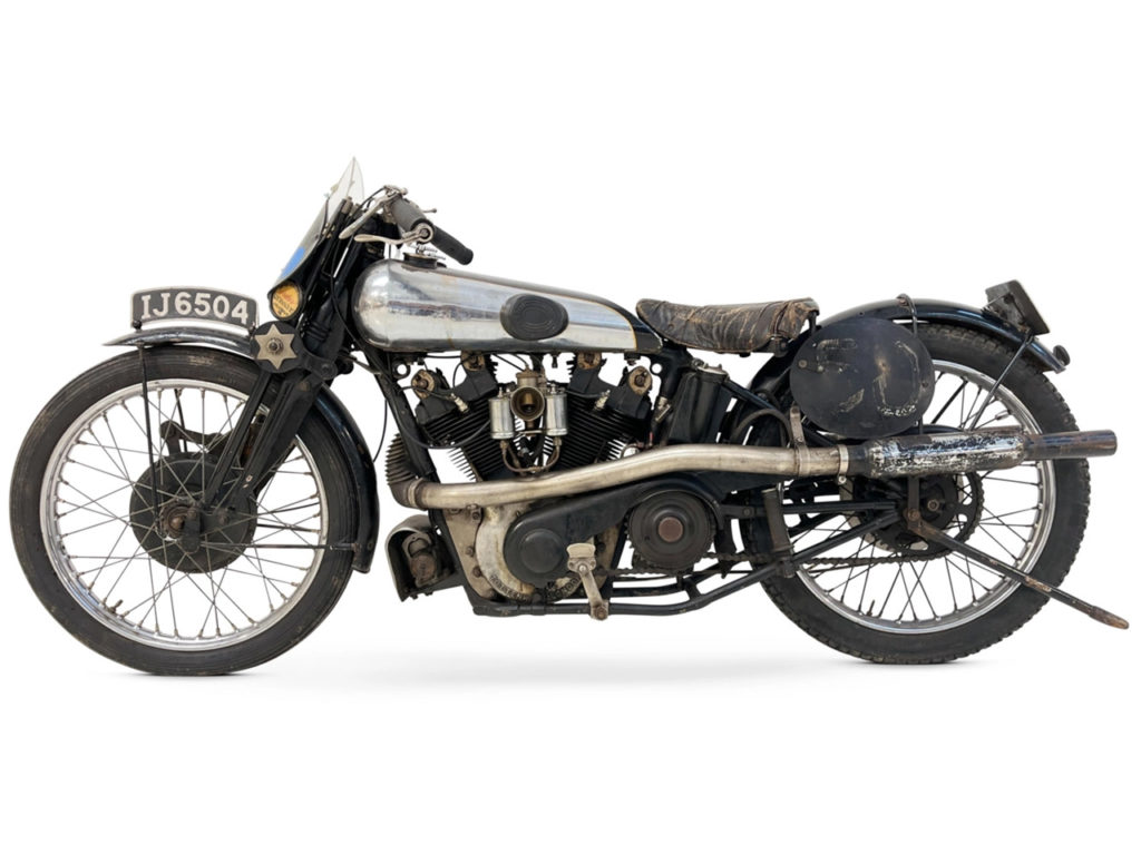Ультраредкий Brough Superior SS100 1925 года