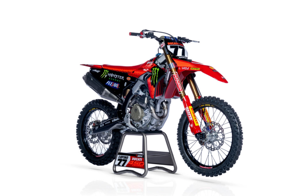 Ducati объявляет цену на Desmo450 MX