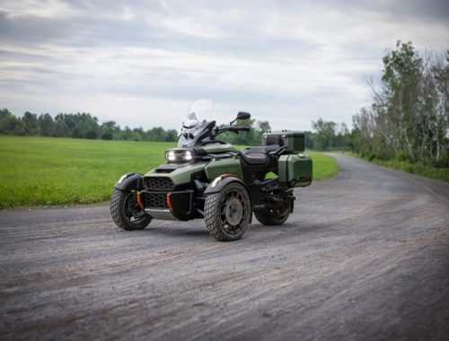 Канадская фирма Can-Am выпустила новый трехколесный Canyon